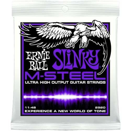 Stygos el. gitarai Ernie Ball Slinky M-STEEL 0.011 - 0.048