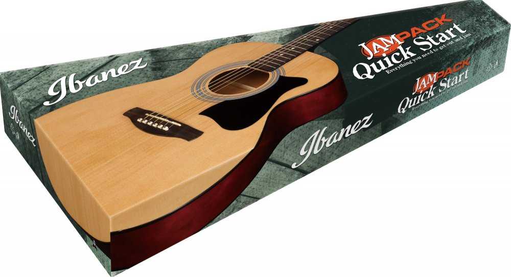 Ibanez VC50NJP-OPN - Akustinė gitara su priedais