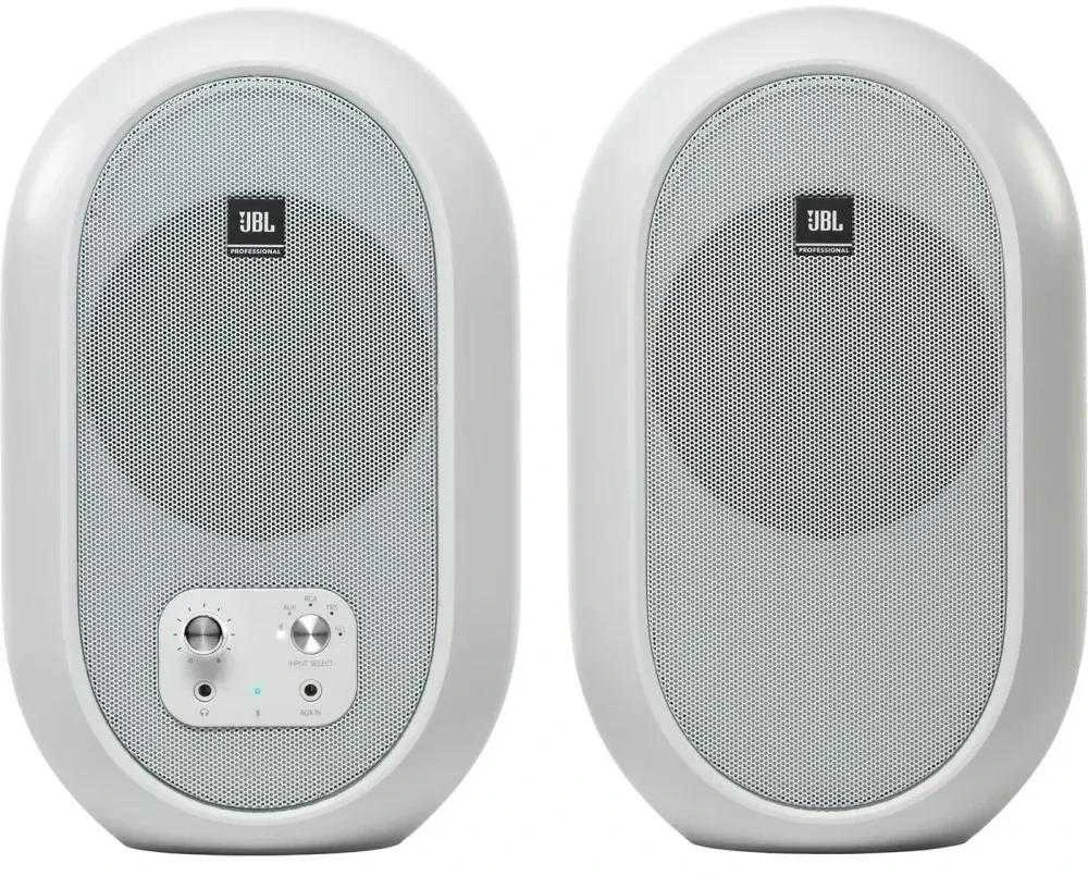 JBL 104 Set-BT Baltas - koaksialinės monitorinės kolonėlės su „Bluetooth“, baltas
