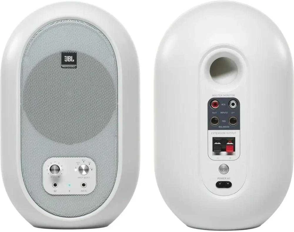 JBL 104 Set-BT Baltas - koaksialinės monitorinės kolonėlės su „Bluetooth“, baltas
