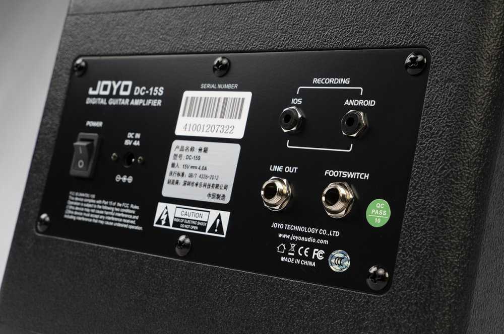 JOYO DC-15S - 15 W gitaros stiprintuvas