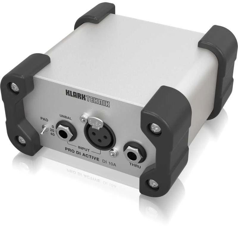 Carruzzo Aktyvus audio filtras - Di box Klark Teknik DI 10A