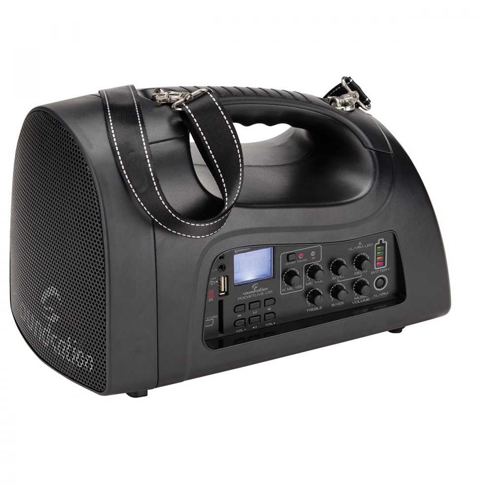 „Soundsation POCKETLIVE U16HBT“ – UHF belaidė sistema su stiprintuvu