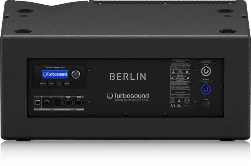 Kompiuterio kolonėlės Carruzzo Linijinio masyvo garso kolonėlė Turbosound TBV123-AN
