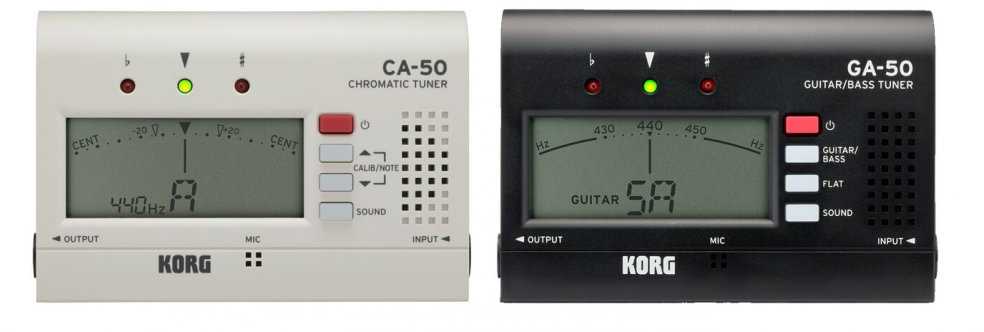 Korg CA-50 - chromatic imtuvas