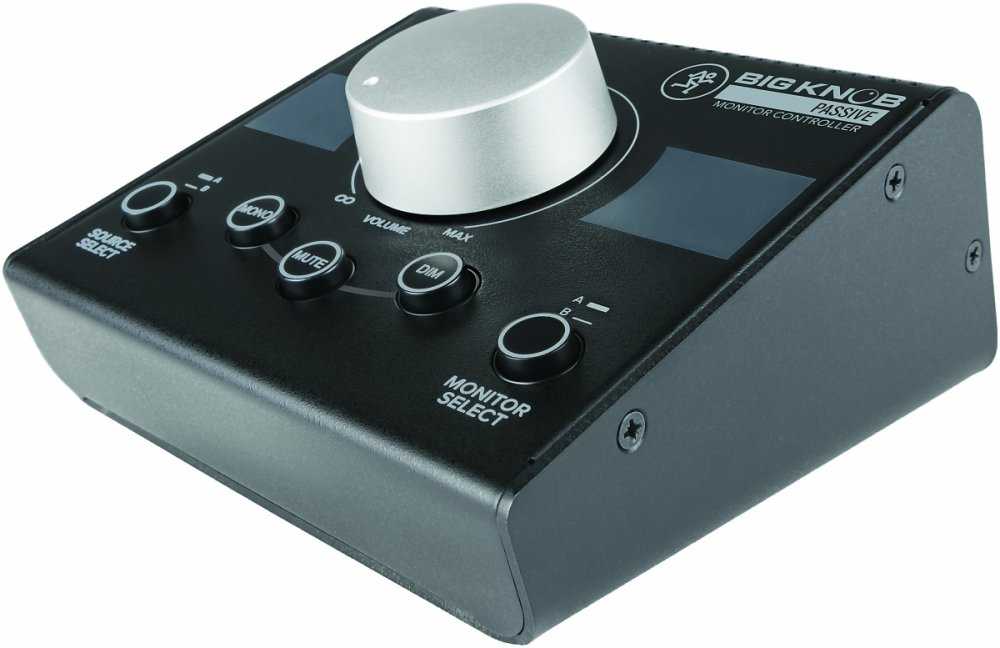 Ausinės Mackie Big Knob Passive - passive monitorius controller
