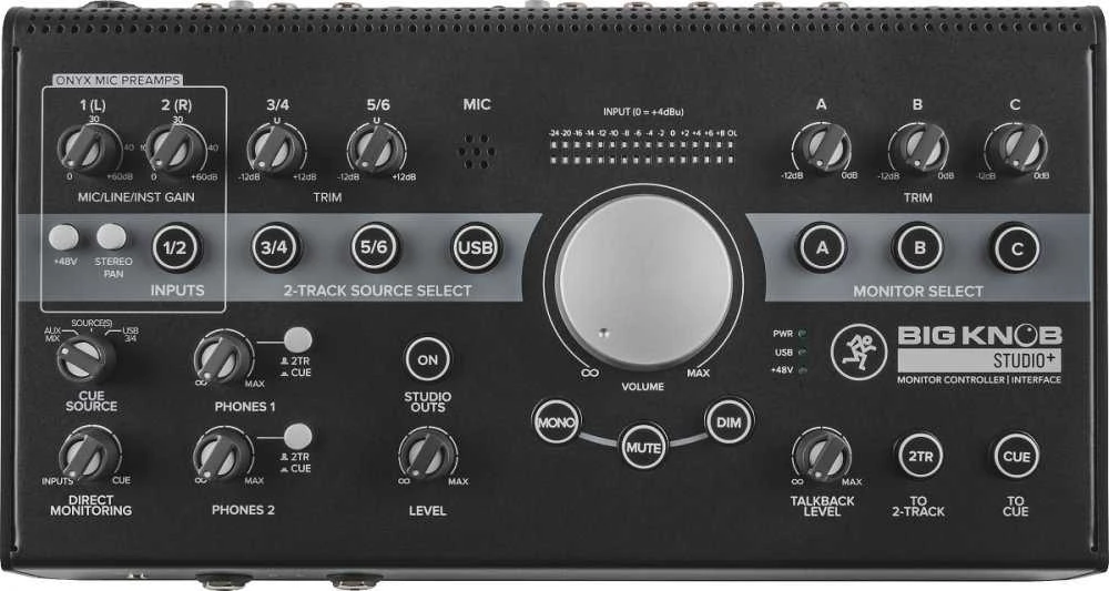 Mackie MACKIE BIG KNOB STUDIO PLUS – monitoriaus valdiklis