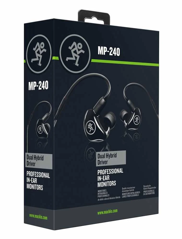 Mackie MP 240 - Monitory Įstatomos į ausis (į ausis įkišamos tipo) ausinės