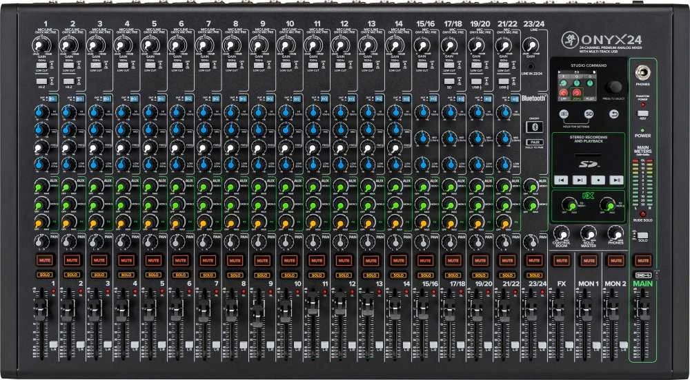 Mackie Onyx24 – Analoginis maišytuvas su USB sąsaja