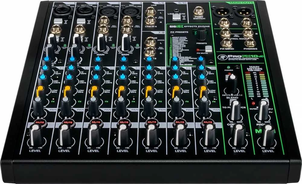 Mackie ProFX10v3 – analoginis maišytuvas su USB