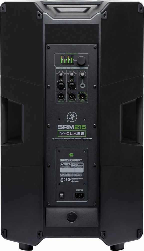 Kompiuterio kolonėlės MACKIE SRM 215 V klasė – aktyvus garsiakalbis