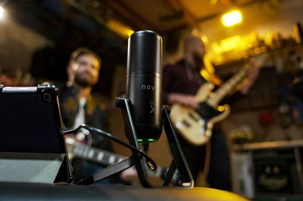 Novox NCX New - profesionalus USB mikrofonas, 3 kapsulių
