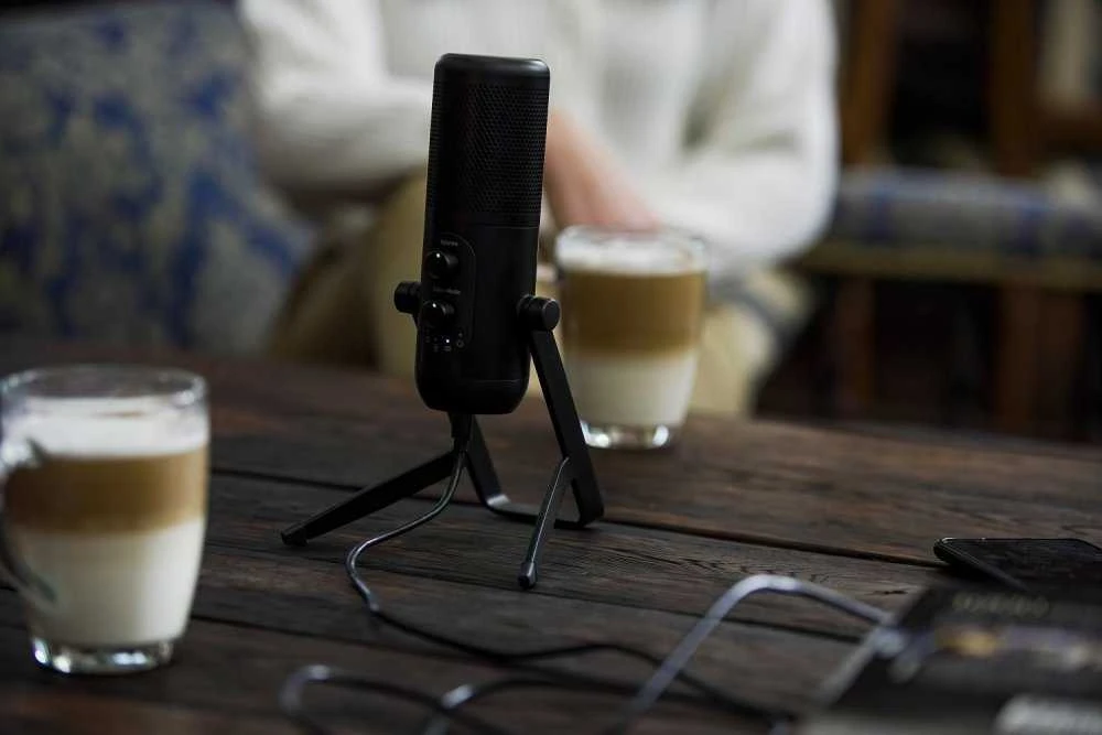 Novox NCX New - profesionalus USB mikrofonas, 3 kapsulių