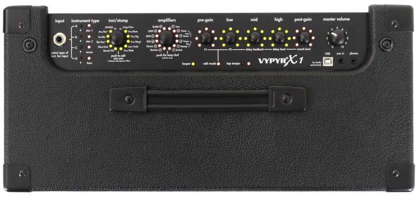 El. gitaros stiprintuvas Peavey Vypyr X1