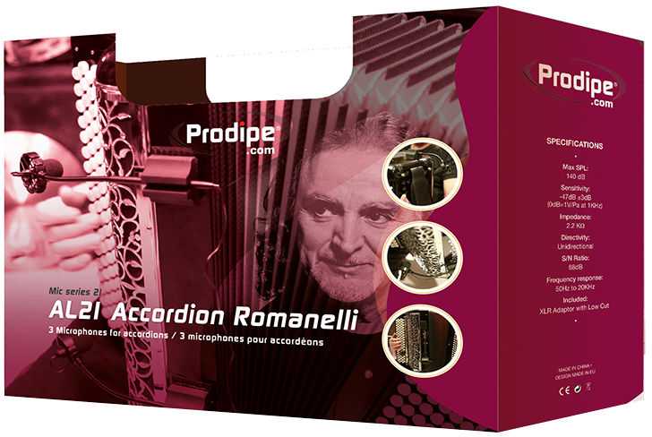 Prodipe AL21 - instrumentų mikrofonų rinkinys