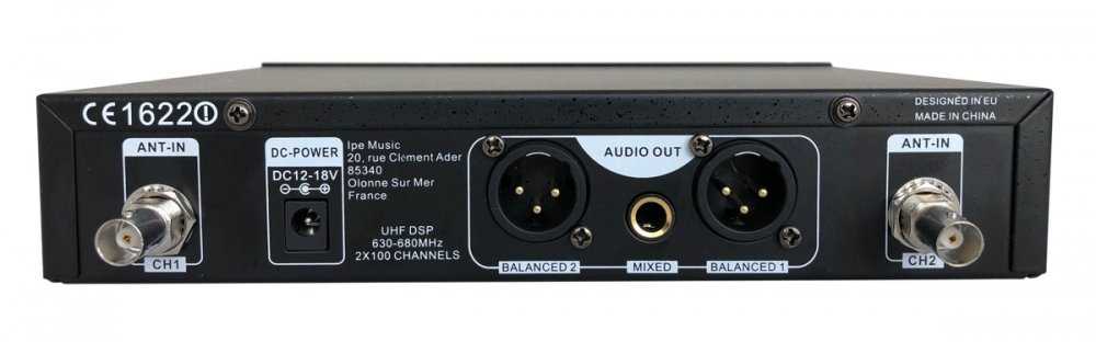 Prodipe B210DUO DSP UHF - system belaidis