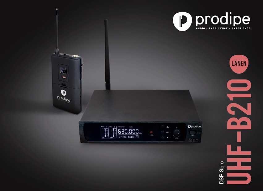 Prodipe B210SOLO DSP UHF - system belaidis