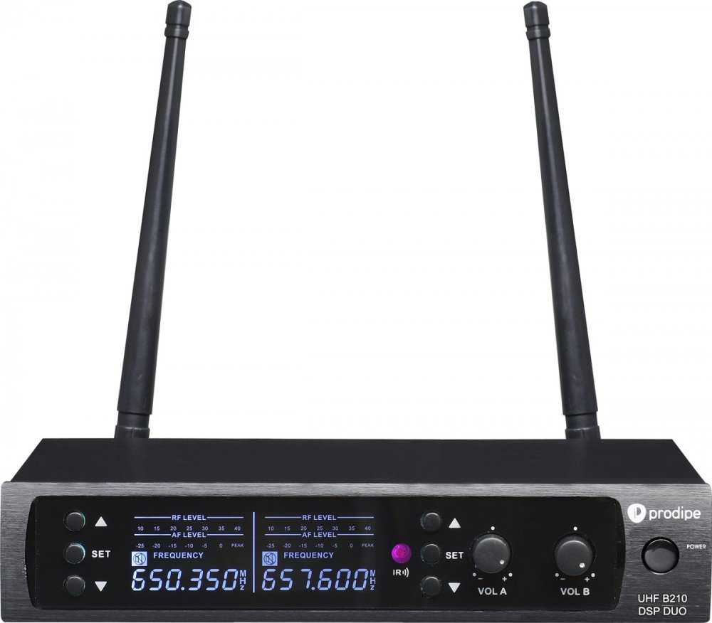 Prodipe HEADSET B210DUO DSP UHF F5 - komplektas belaidis
