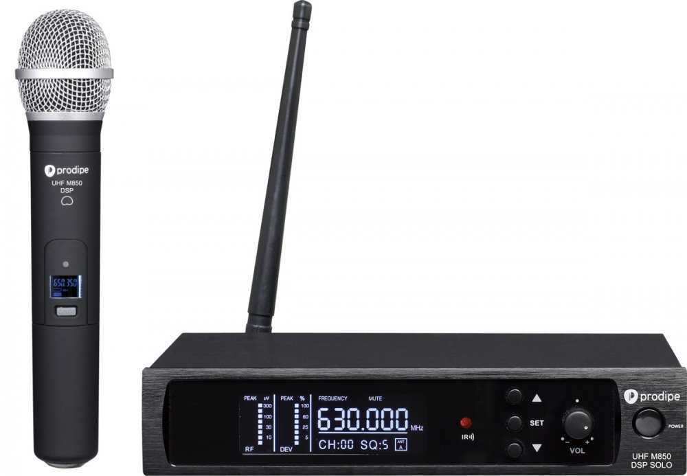Prodipe M850 DSP SOLO UHF F5 - komplektas belaidis