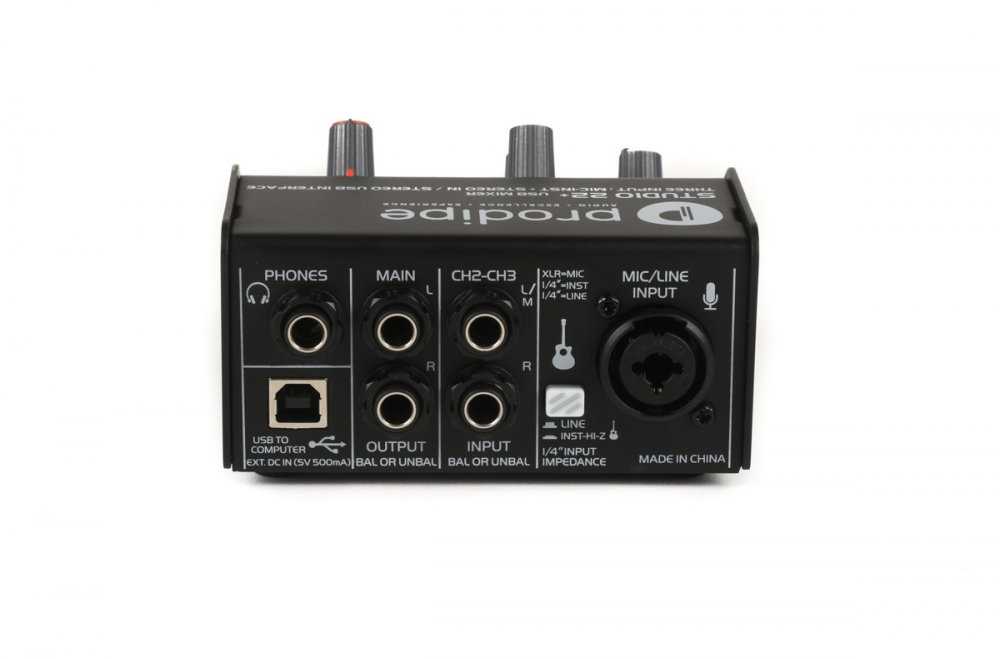 Prodipe Studio 22+ - interfejs audio