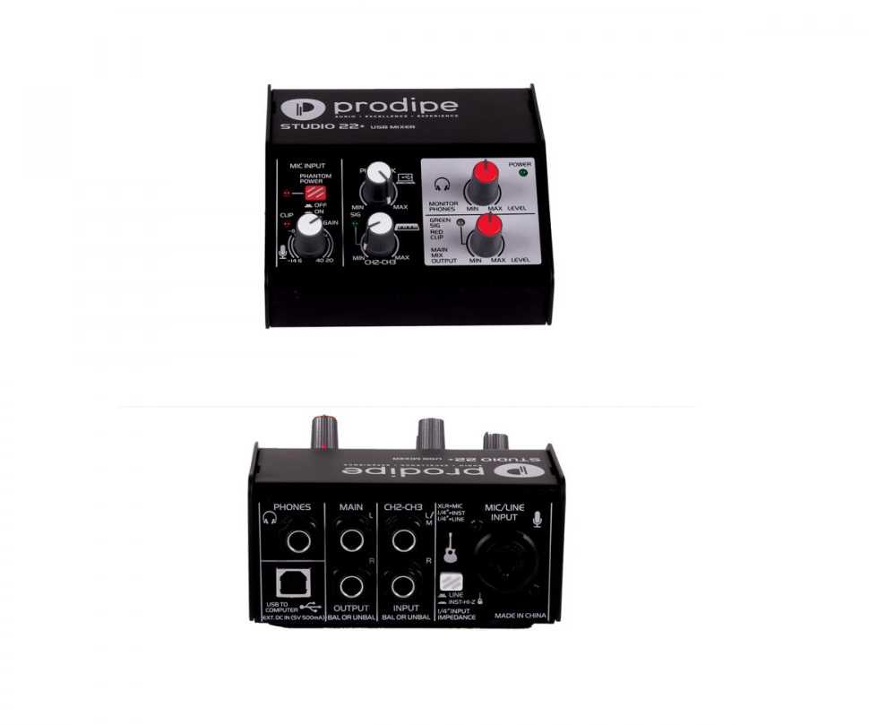 Prodipe Studio 22+ - interfejs audio