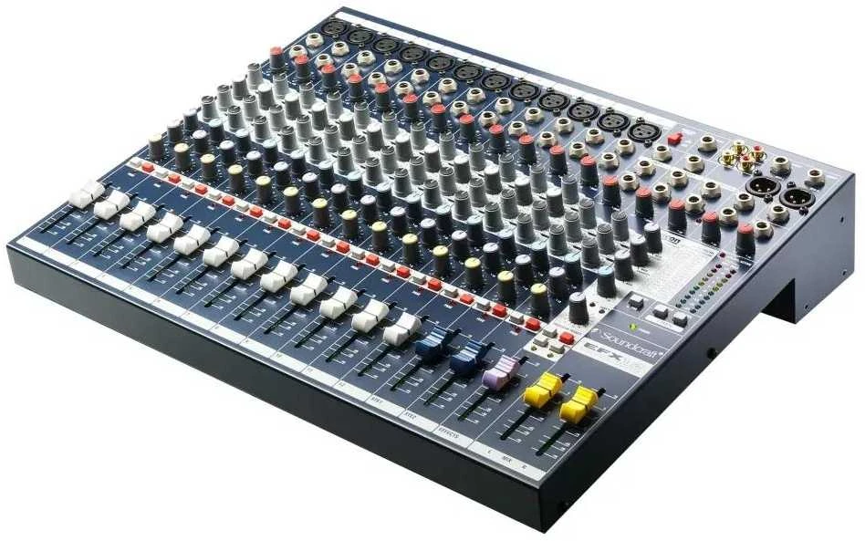 Soundcraft EFX12 – analoginis garso pultas, efektų procesorius