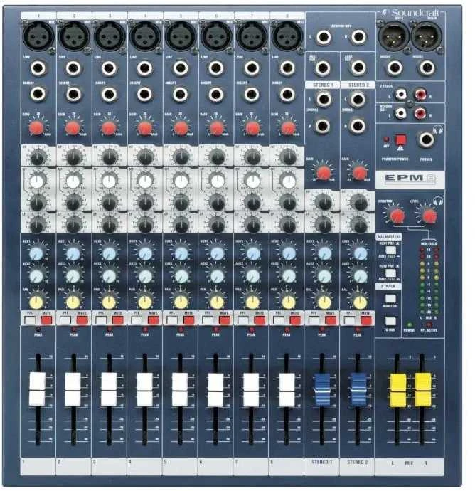 Soundcraft EPM8 – analoginis mikšerinis pultas