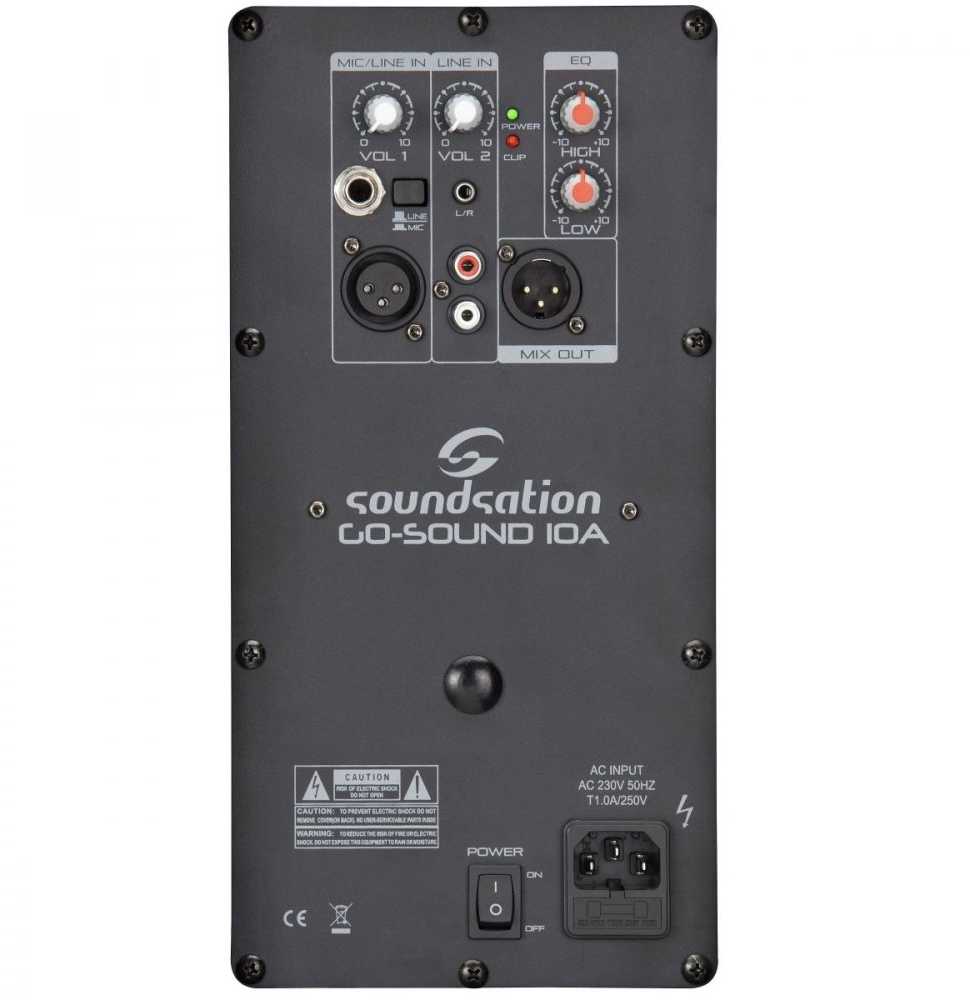 Kompiuterio kolonėlės Soundsation GO-SOUND 10A 480W - aktyvus garsiakalbis
