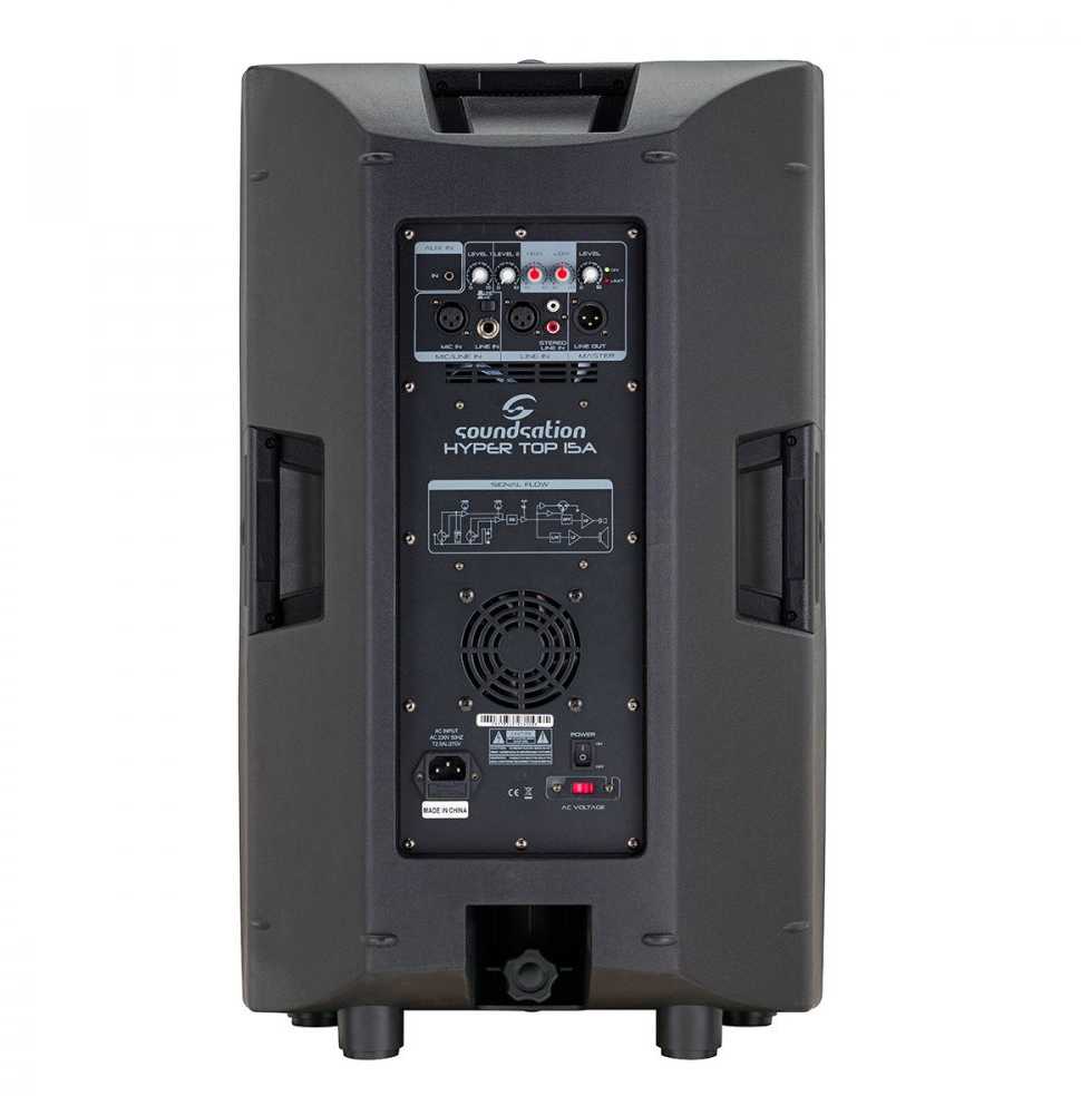 Kompiuterio kolonėlės Soundsation HYPER TOP 15A 1000W - aktyvi kolonėlė