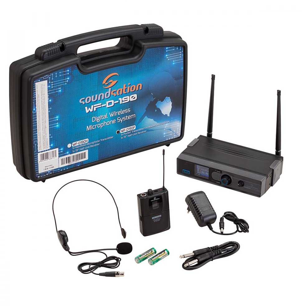Soundsation WF-D190P - UHF belaidė sistema