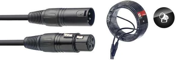 DMX kabelis Stagg XLR/f - XLR/m 1.5m