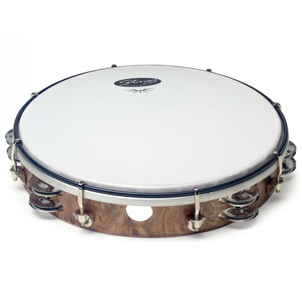 Derinamas tamburinas 25 cm Stagg TAB-210P/WD