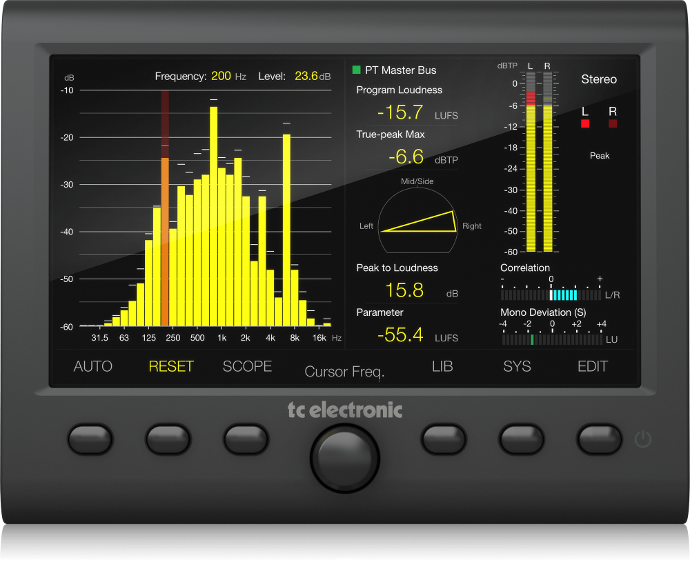 TC Electronic Clarity M Stereo - stereo garso matuoklis