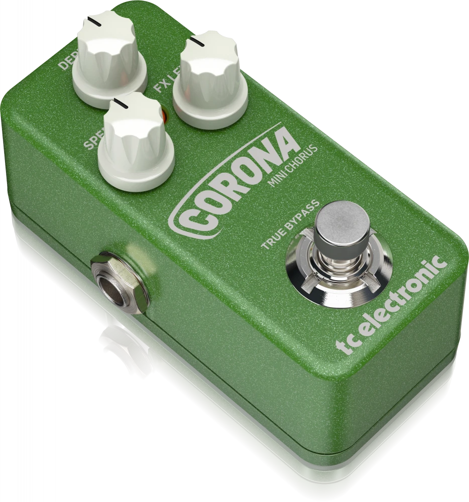 TC Electronic Corona Mini Chorus – chorus efektas su „TonePrint“ technologija kompaktiškame korpuse