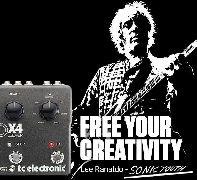 TC Electronic Ditto X4 Looper – kilpinis grotuvas