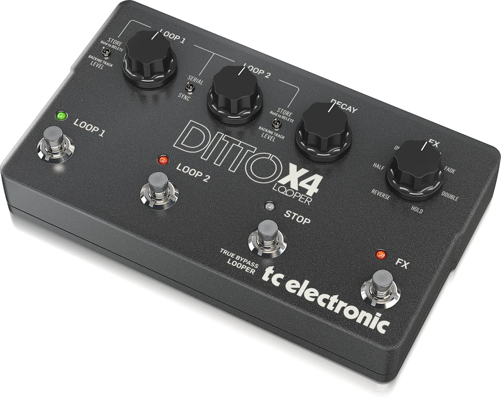 TC Electronic Ditto X4 Looper – kilpinis grotuvas