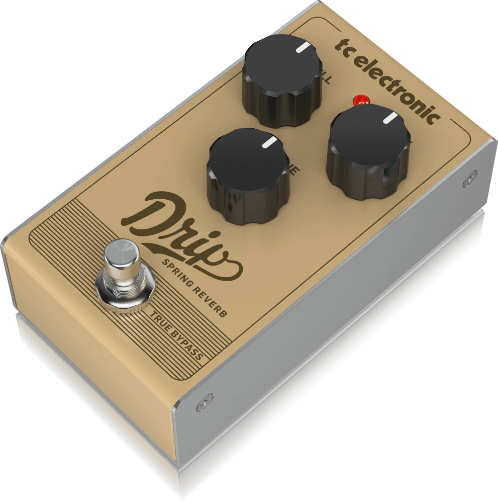 TC Electronic Drip Spring Reverb – „Reverb“ tipo efektai