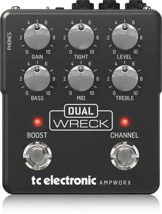 TCC TC Electronic DUAL WRECK PREAMP Gitaros pirminis stiprintuvas