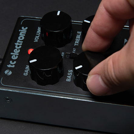 Efektų Pedalas - Tc Electronic Fangs Metal Distortion Pedalas