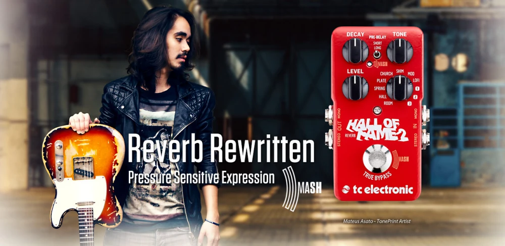 TC Electronic Hall of Fame 2 Reverb – gitaros efektas