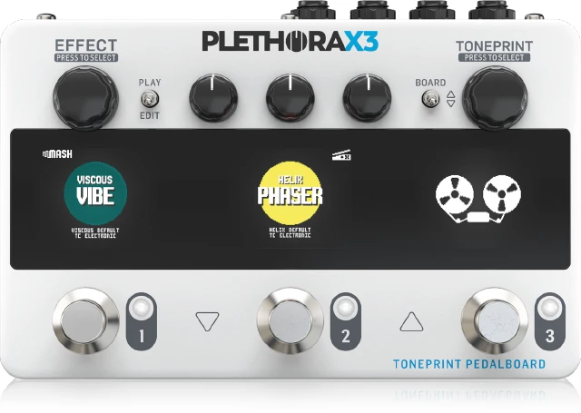 TC Electronic PLETHORA X3 – gitarinis multiefektas