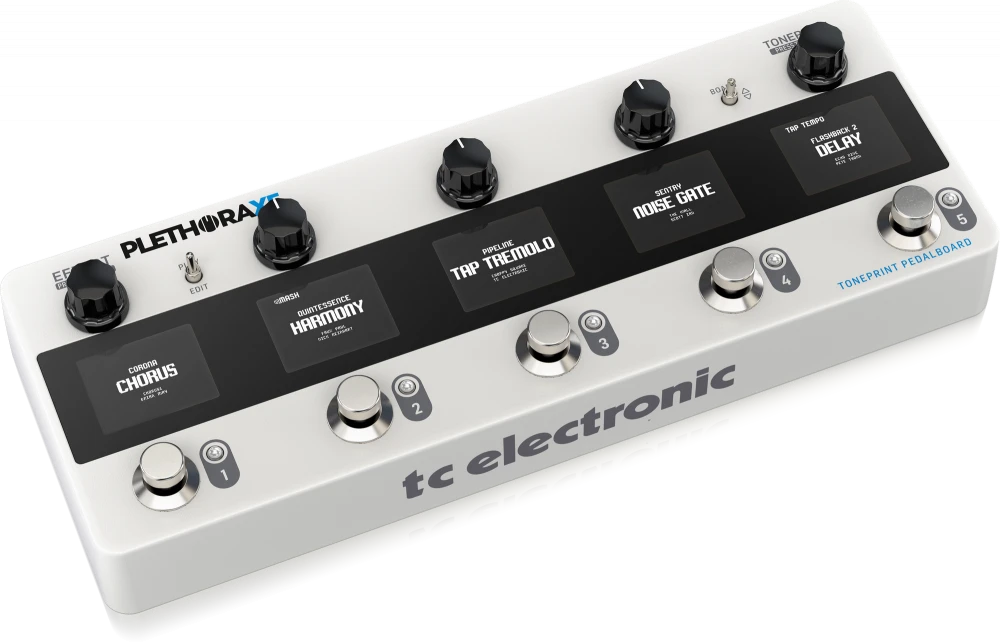 TC Electronic PLETHORA X5 – gitaros multiefektas