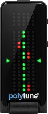 Ausinės TCC TC Electronic PolyTune Clip Juodas Imtuvas gitarowy na klipsie juoda
