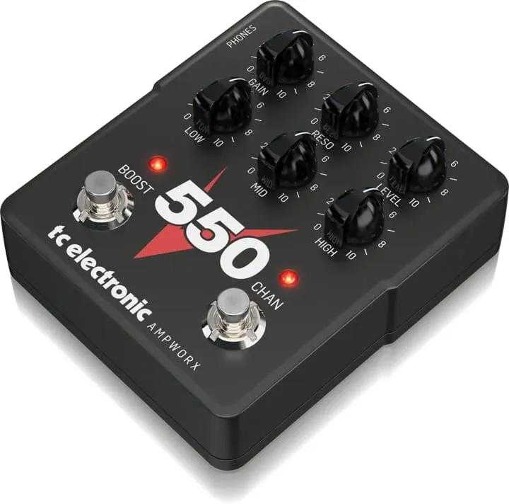 TCC TC Electronic V550 PREAMP gitaros pirminis stiprintuvas