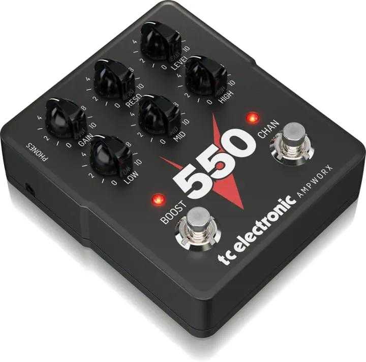 TCC TC Electronic V550 PREAMP gitaros pirminis stiprintuvas