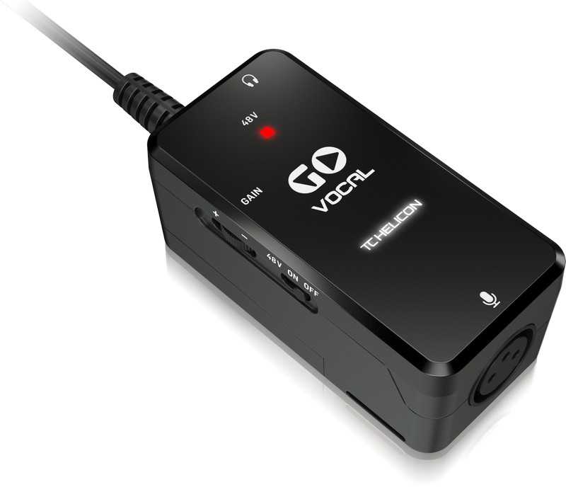 TLN TC Helicon GO Vocal Interfejs do mikrofonu įrenginiams mobilnych