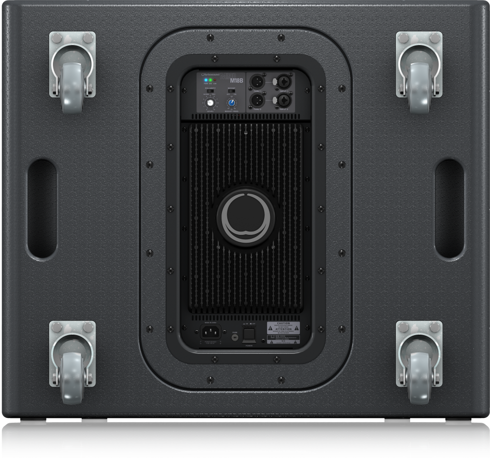 Namų kino sistema Turbosound MILAN M18B 18" aktyvus žemų dažnių garsiakalbis