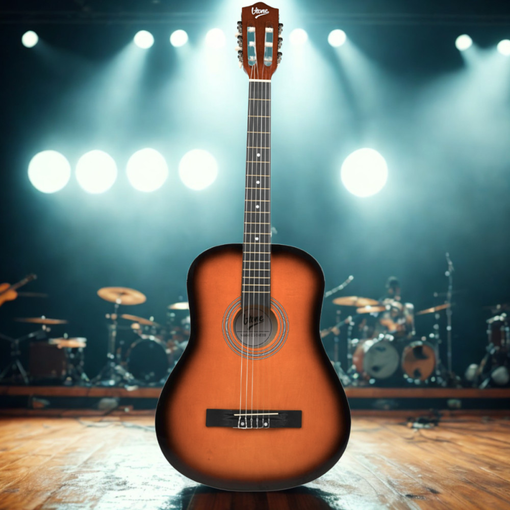V-TONE BCG SB klasikinė gitara 4/4 sunburst mokymuisi