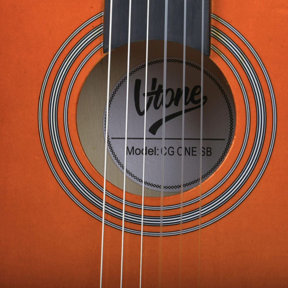 V-TONE BCG SB klasikinė gitara 4/4 sunburst mokymuisi
