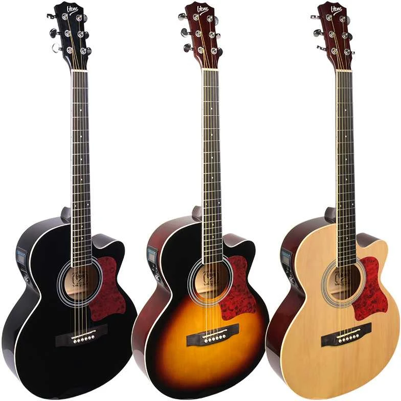 V-TONE EAG SET NT - set (4/4 electro-acoustic guitar, natural + amplifier)